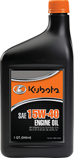 kubota 2016 15w40 qt